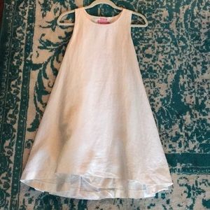 White Summer Linen Dress